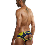 2 Pack Men's Supportive Pouch Cooling Airflow Firm Support Sporty Cut Jockstraps