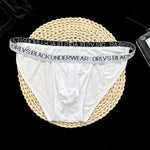 2 Pack Men's Soft Modal Bikini with U-Shaped Pouch and Stretch Waistband