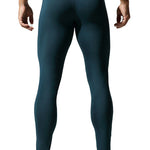 Men's Ultra-Soft Cotton Tag-Free Second-Skin Warm-Touch Cozy Thermal Bottoms