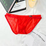 Men's Lightweight Low-Rise Bikini with Contoured Pouch