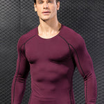 Men's Fitness Training Breathable Sports Long Sleeve Top