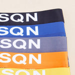 4 Pack Men's Breathable Printed Comfy Waistband Stretch Trunks
