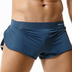 Men's Breathable Mesh Boxer Shorts With Separate Pouch