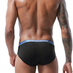 4 Pack Men’s Stylish 3D U Convex Pouch Briefs