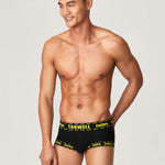 2 Pack Men's Supportive Pouch Low-Rise Trunks