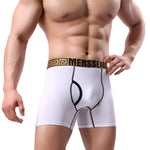 2 Pack Men's Sexy Sports Ice Silk Boxer Briefs