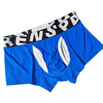2 Pack Men's Supportive Separate Pouch Sexy & Anti-Moisture Trunks
