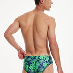 Vibrant Quick-Dry Swim Briefs for Men