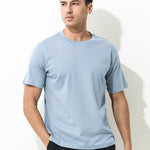 Men's Casual Anti-Bacterial Versatile Round-Neck T-Shirt