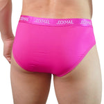 2 Pack Men's Sporty Letter Print Supportive Low-Rise Ice Silk Skin-Friendly Bikini