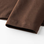 Men's High-Quality Long Sleeve Oversized & Skin-Friendly  Solid Color Loungewear Tops