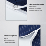 Men's  Button Casual U-Shaped Roman Skirt Dual-Purpose Arrow Pants Underwear