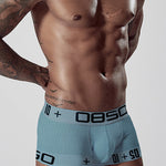 2 Pack Men's Ultra-Soft High-Stretch Cotton Shaping Trunks
