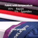 3 Pack Men's High-Stretch Anti-Chafing Quick-Dry Midway Briefs