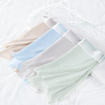 4 Pack Men's Breathable Ice Silk Antibacterial Sports Trunks