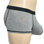 3 Pack Men's Ultra-Thin Cooling Large Supportive Pouch Breathable Low-Rise Trunks