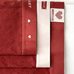 4 Pack Men's Soft Jacquard Cotton Lucky Red Breathable Trunks