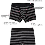 2 Pack European Luxury Brand Personalized Striped Men's Underwear