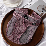 4 Pack Men's Ice Silk Cooling Mesh Breathable U-Pouch Leopard Print Bikinis