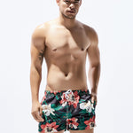 Men's Trendy Printed Sporty Cut Odor-Control Cooling Board Shorts