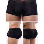 4 Pack Men's Sexy Breathable Jacquard Trunks