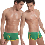 3 Pack Men's Modal U-convex Large Pouch Breathable Trunks