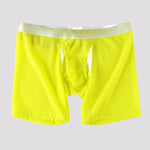2 Pack Men's Ice Silk Ultra-Soft Mesh Breathable Cooling Comfort Midway Briefs