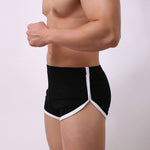 3 Pack Men's Ultra-Soft Cotton Seamless Solid Color Lightweight Trunks