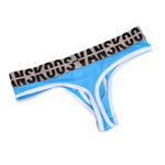 3 Pack Men's Skin-Friendly Separate Pouch Firm Support Thongs