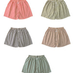 2 Pack Men's Quick-Dry Movement-Friendly Loose Fit Striped Home Shorts