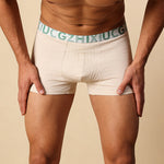 4 Pack Men's Antibacterial Comfort Cotton Quick-Dry Trunks