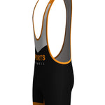 Men's Stretch Fit Gym & Running Anti-Odor Seamless Wrestling Singlet Bodysuit