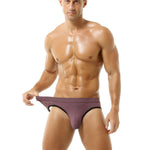 3 Pack Men's Breathable Mesh Separate Pouch Soft Jockstraps