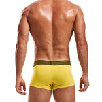3 Pack Men's Solid Color Odor-Resistant Soft Supportive Pouch Trunks