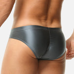 2 Pack Men's Enhancing Pouch Contour-Fit Low-Rise Breathable Briefs