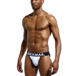 2 Pack Men's Low-Rise Sexy Ice Silk Seamless Comfort Anti-Odor Jockstrap
