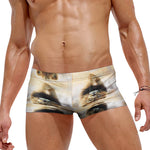 Men's Sexy Trendy Back Pocket Swim Trunks
