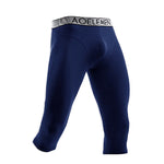 2 Pack Men's Anti-Chafing Workout Quick-Dry & Breathable Activewear Tights