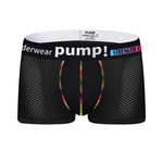 2 Pack Men's Athletic Mesh Trunks with Sculpted Pouch and Stretch Fit