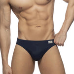 Men's Color Block Swim Briefs with Removable Pad