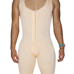 Men’s Abdomen Body Shaper Legs Control Bodysuit