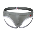 4 Pack Men's Low Waist Sexy Breathable Butt Lifting Stylish Comfortable Jockstrap