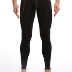 Men's Warm Pants Thin Fleece Casual Thermal Pants