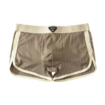 4 Pack Men's Skin-Friendly & Trendy Striped Lightweight Boxer Briefs