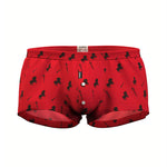 Men's Button Fly Firm Support Breathable Cotton Trunks