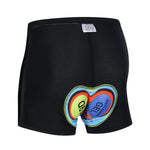 Men's Thick Silicone Pad & Quick-Dry Cycling Sporty Activewear Tights
