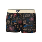 4 Pack Men's Ice Silk Antibacterial Breathable Seamless Comfort Trunks
