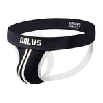 3 Pack Men's U-Pouch Striped Sexy Jockstraps