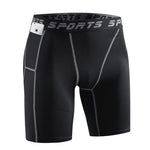 3 Pack Men's Side Pockets & High-Elasticity Compression Activewear Tights