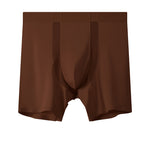 2 Pack Men's Anti-Chafing Modal No-Ride-Up & Roll-Free Design Boxer Briefs
